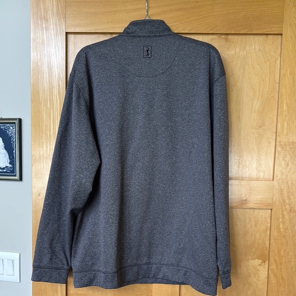PGA TOUR gray Quarter-Zip Pullover - Picture 4 of 5